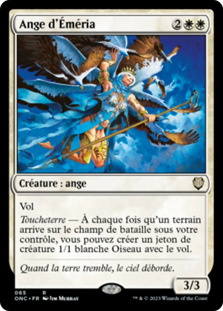 Ange d'Éméria — Phyrexia: All Will Be One Commander — Magic: The Gathering