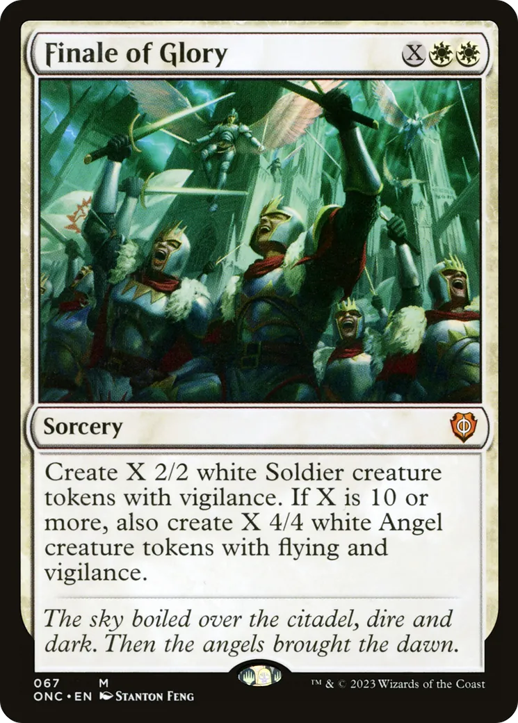 Finale of Glory — Phyrexia: All Will Be One Commander — Magic: The Gathering