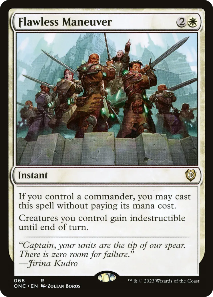 Manœuvre irréprochable — Phyrexia: All Will Be One Commander — Magic: The Gathering
