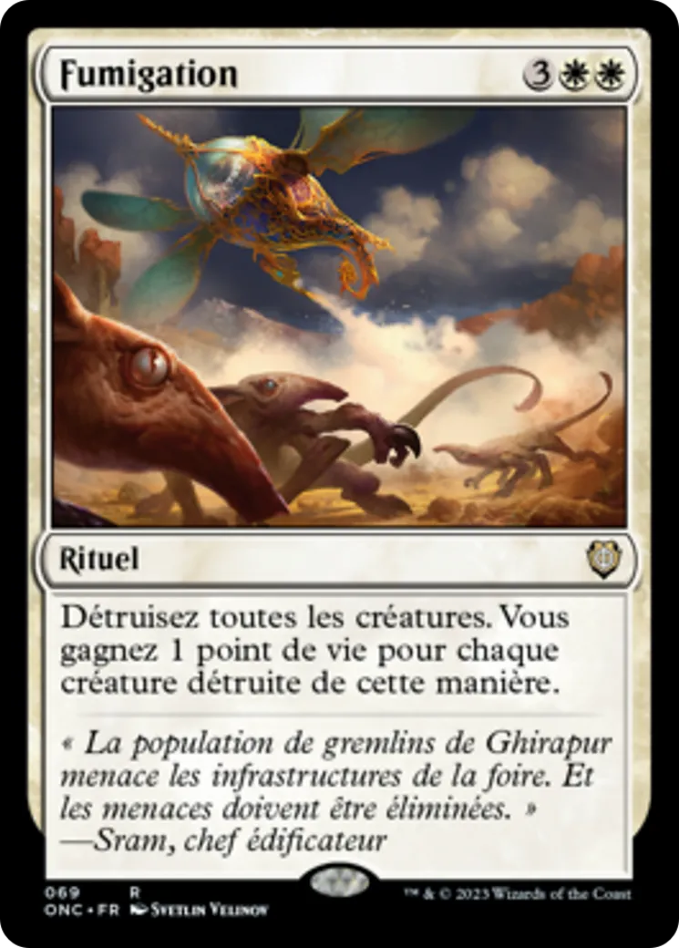 Fumigation — Phyrexia: All Will Be One Commander — Magic: The Gathering
