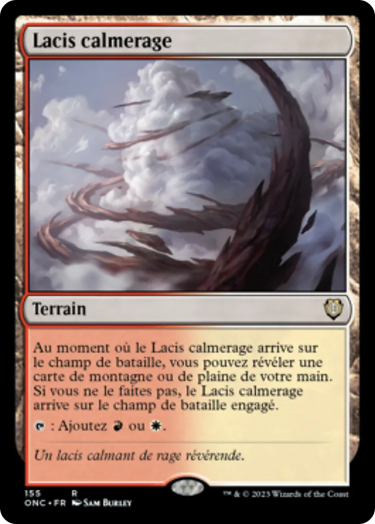 Lacis calmerage — Phyrexia: All Will Be One Commander — Magic: The Gathering