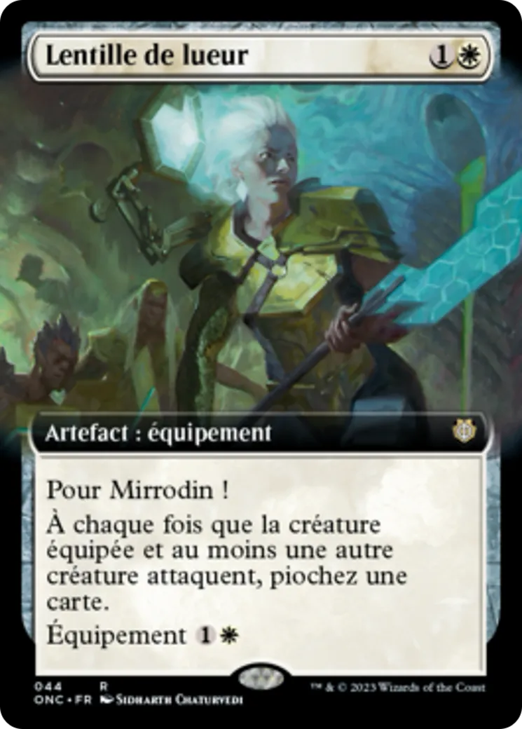 Lentille de lueur — Phyrexia: All Will Be One Commander — Magic: The Gathering