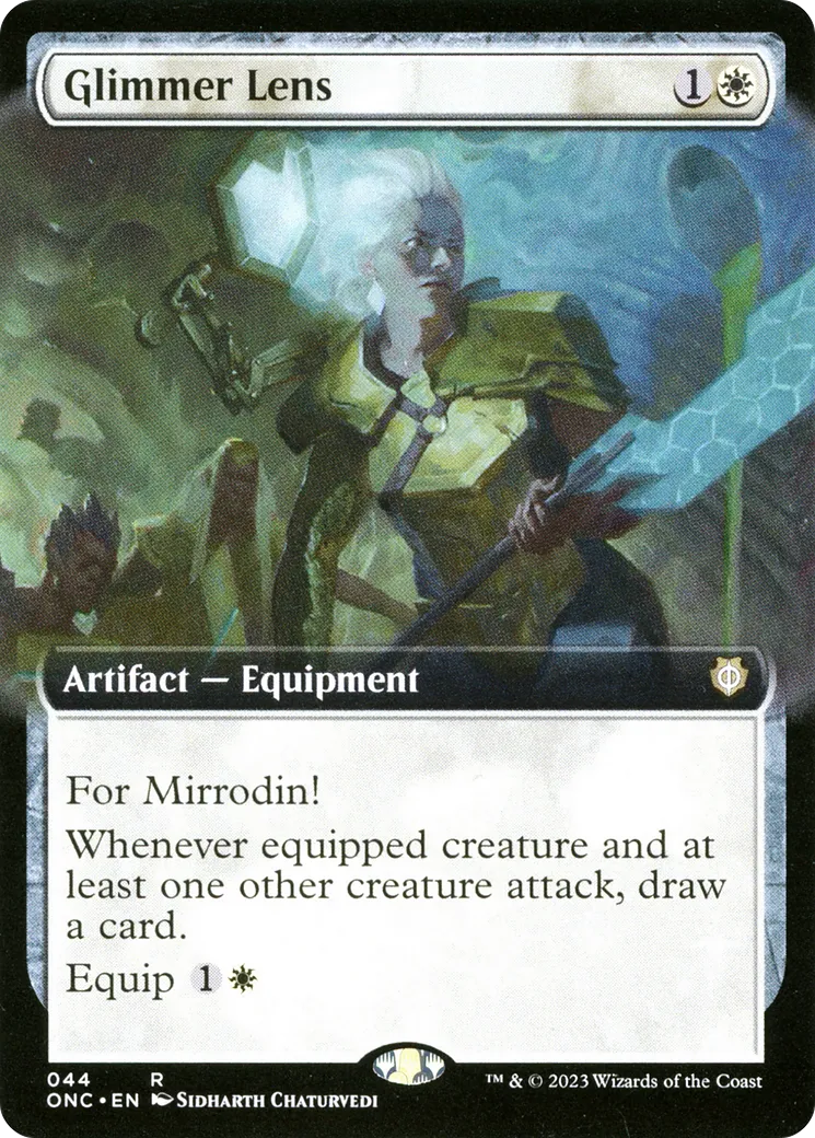 Glimmer Lens — Phyrexia: All Will Be One Commander — Magic: The Gathering