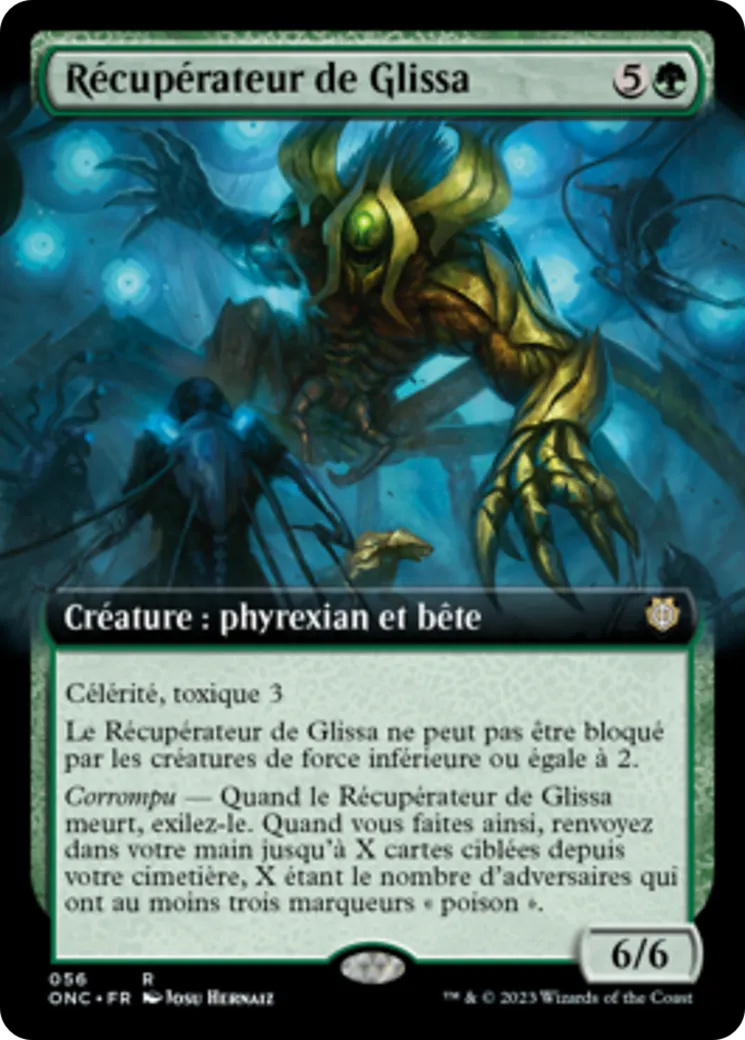 Récupérateur de Glissa — Phyrexia: All Will Be One Commander — Magic: The Gathering