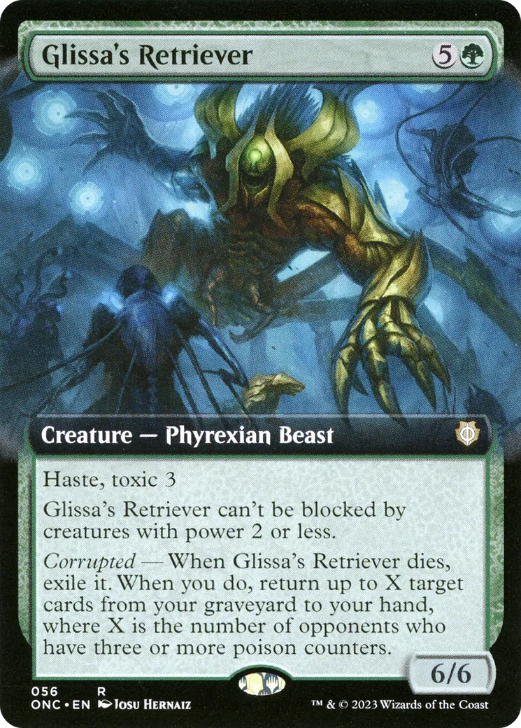 Glissa's Retriever — Phyrexia: All Will Be One Commander — Magic: The Gathering