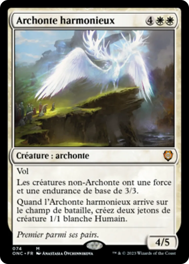 Archonte harmonieux — Phyrexia: All Will Be One Commander — Magic: The Gathering