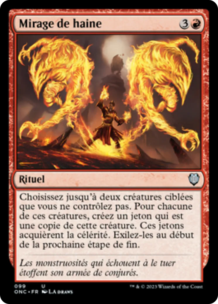 Mirage de haine — Phyrexia: All Will Be One Commander — Magic: The Gathering