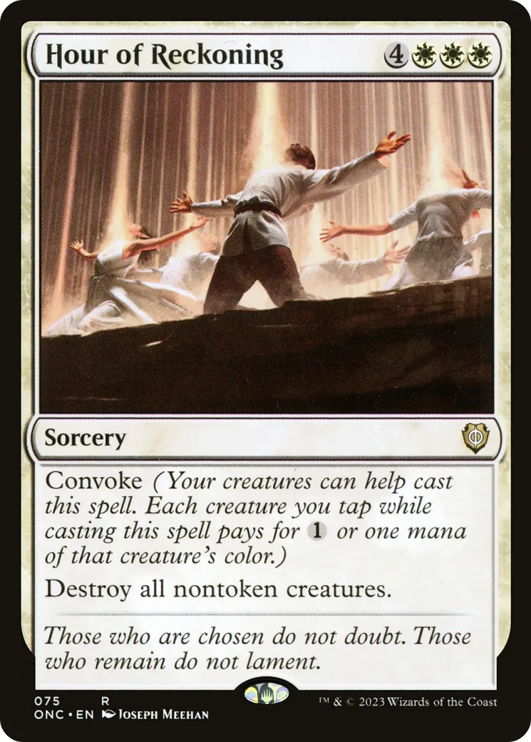 Heure du Jugement — Phyrexia: All Will Be One Commander — Magic: The Gathering