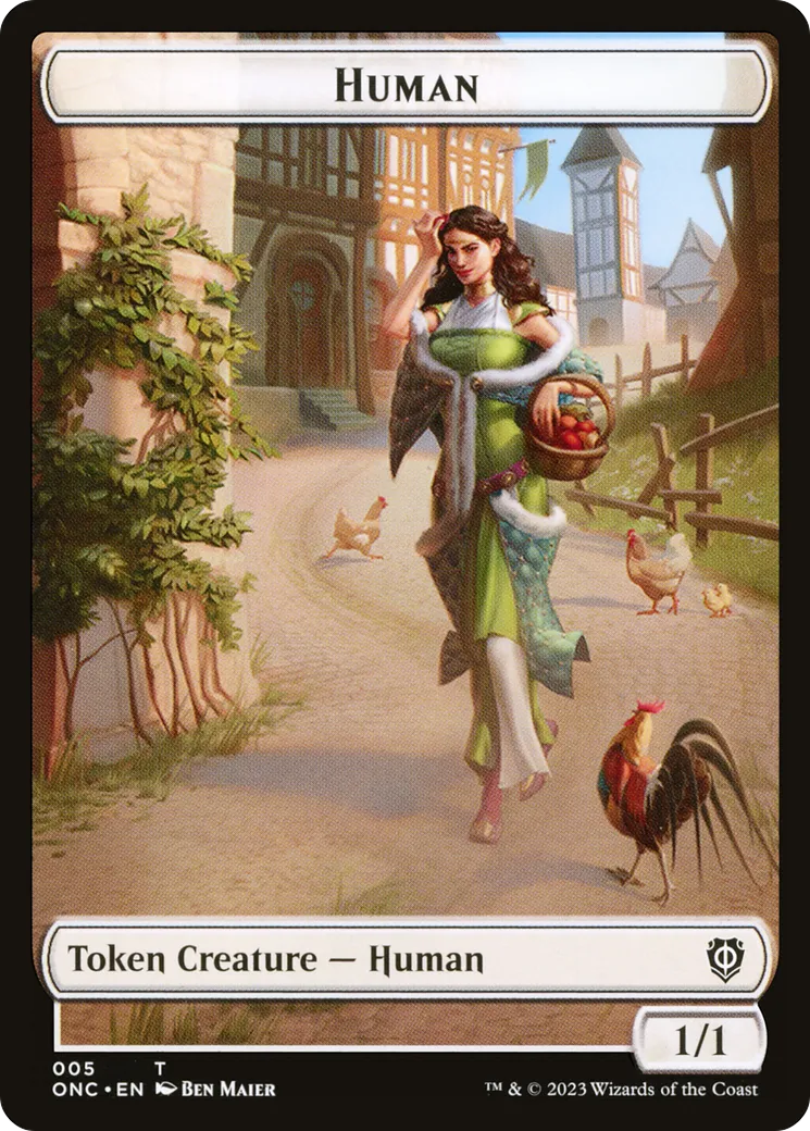 Human — Phyrexia: All Will Be One Commander — Magic: The Gathering