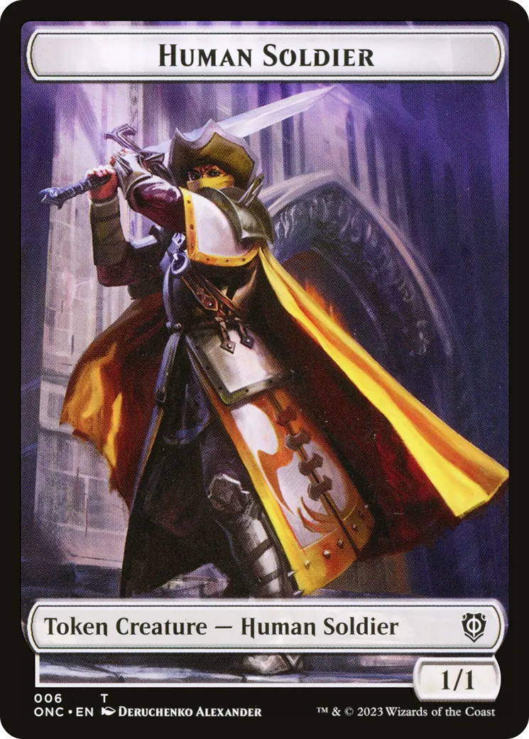Human Soldier — Phyrexia: All Will Be One Commander — Magic: The Gathering