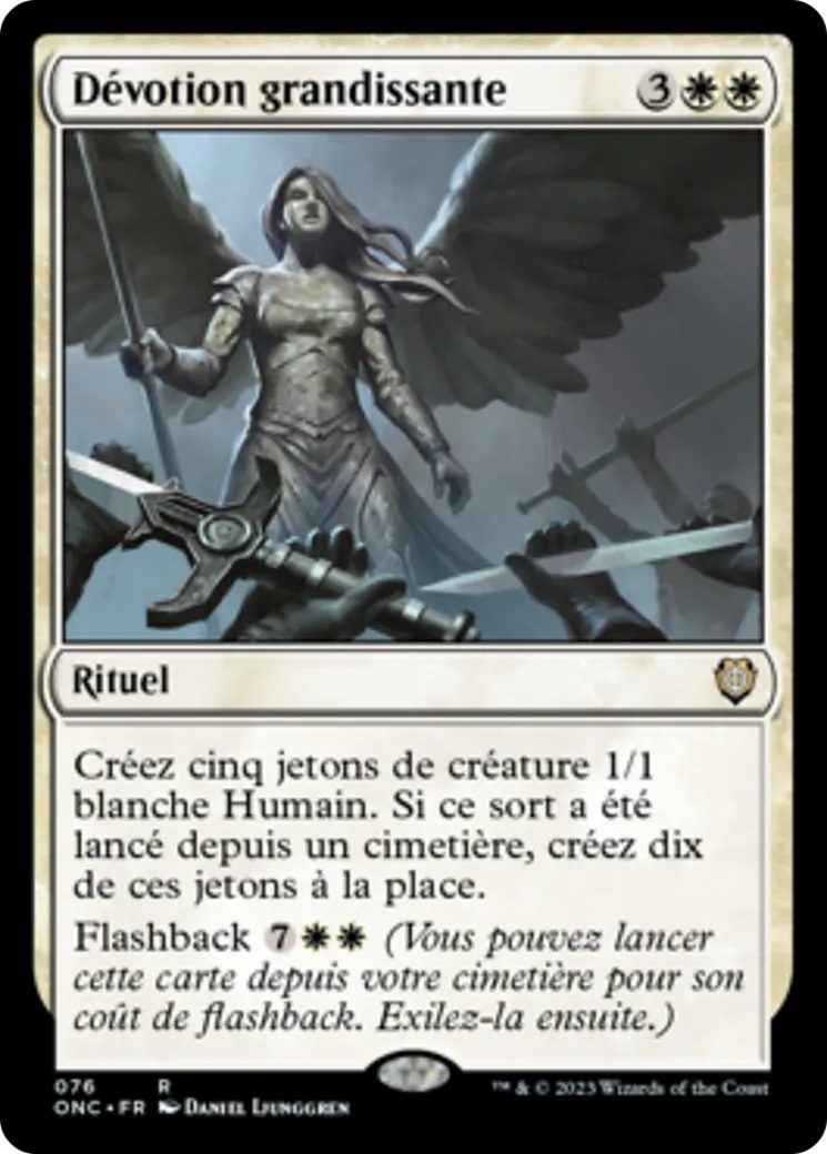 Dévotion grandissante — Phyrexia: All Will Be One Commander — Magic: The Gathering