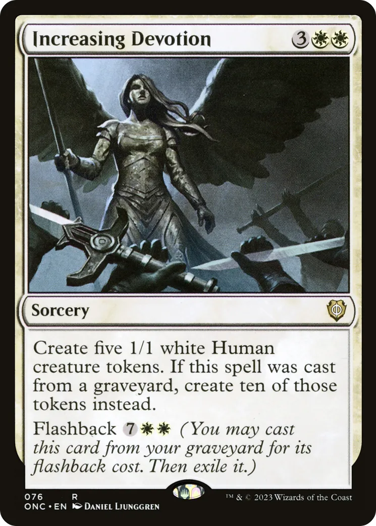 Dévotion grandissante — Phyrexia: All Will Be One Commander — Magic: The Gathering
