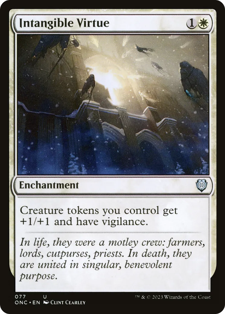 Vertu intangible — Phyrexia: All Will Be One Commander — Magic: The Gathering