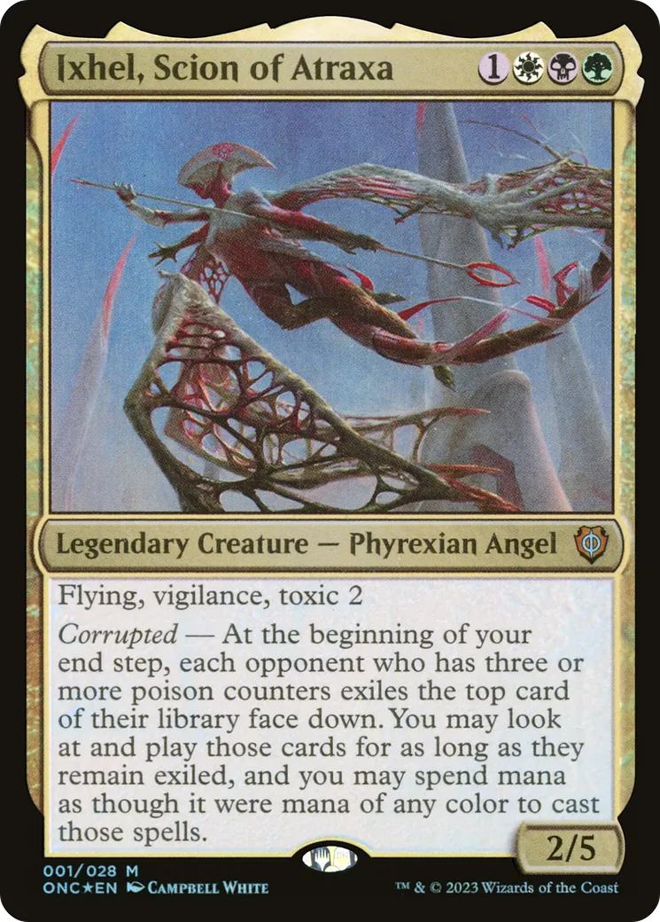 Ixhel, Scion of Atraxa — Phyrexia: All Will Be One Commander — Magic: The Gathering
