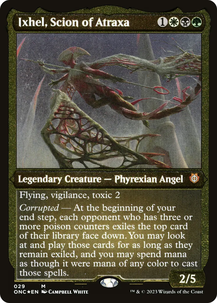 Ixhel, Scion of Atraxa — Phyrexia: All Will Be One Commander — Magic: The Gathering