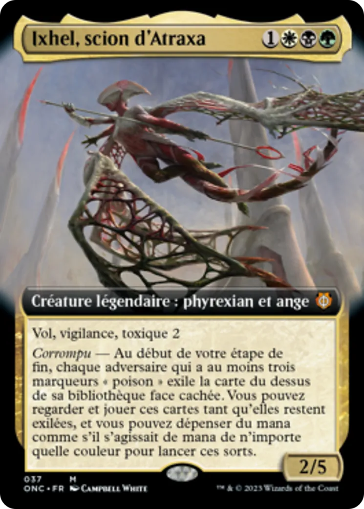Ixhel, scion d'Atraxa — Phyrexia: All Will Be One Commander — Magic: The Gathering