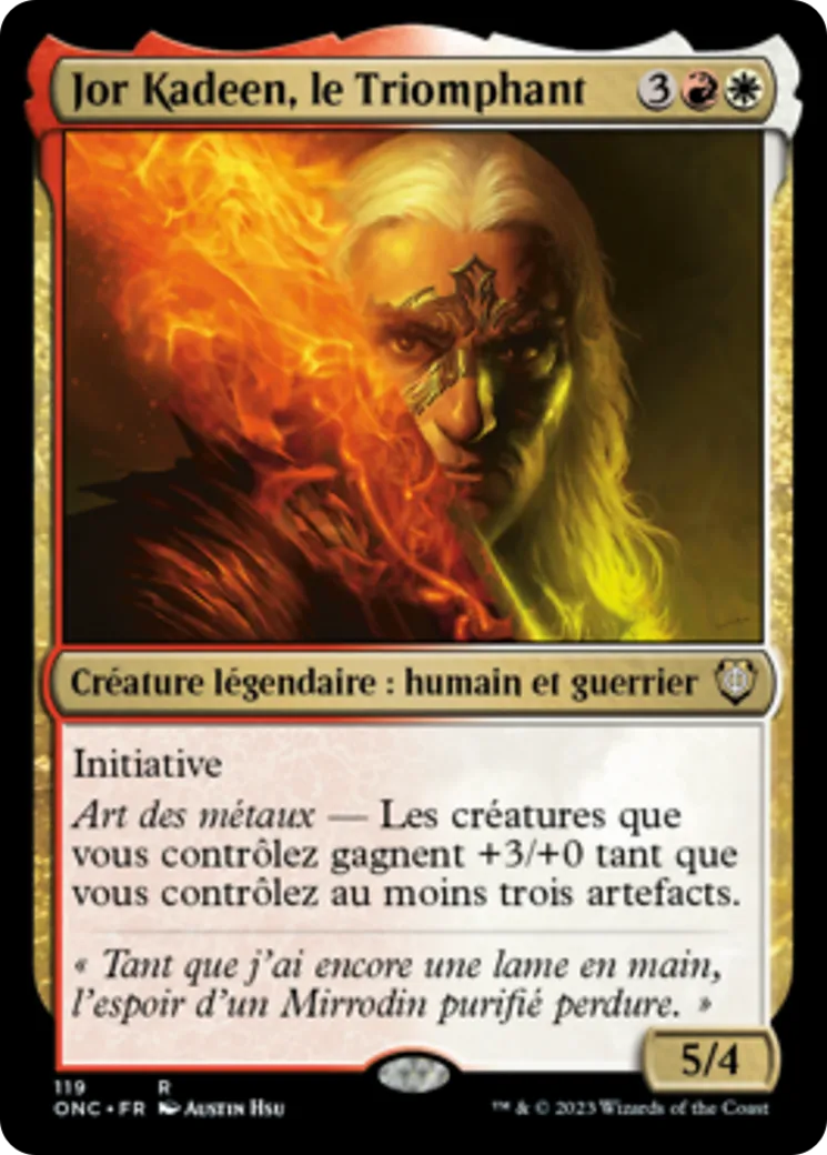 Jor Kadeen, le Triomphant from Phyrexia: All Will Be One Commander - Magic: The Gathering