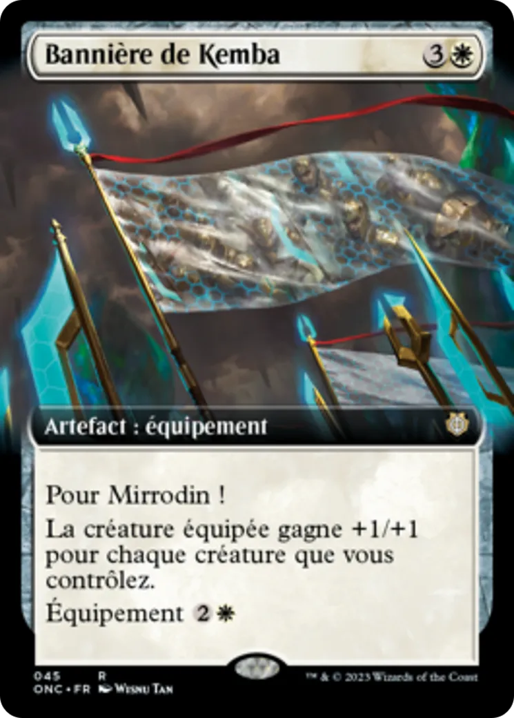 Bannière de Kemba — Phyrexia: All Will Be One Commander — Magic: The Gathering