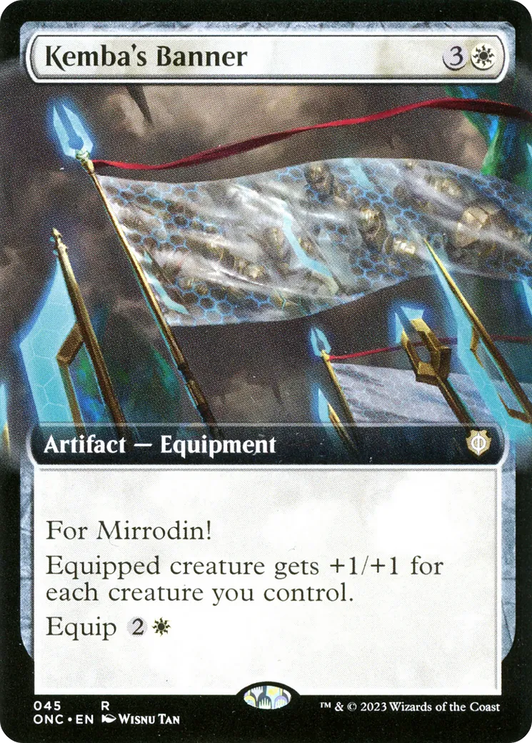 Kemba's Banner — Phyrexia: All Will Be One Commander — Magic: The Gathering