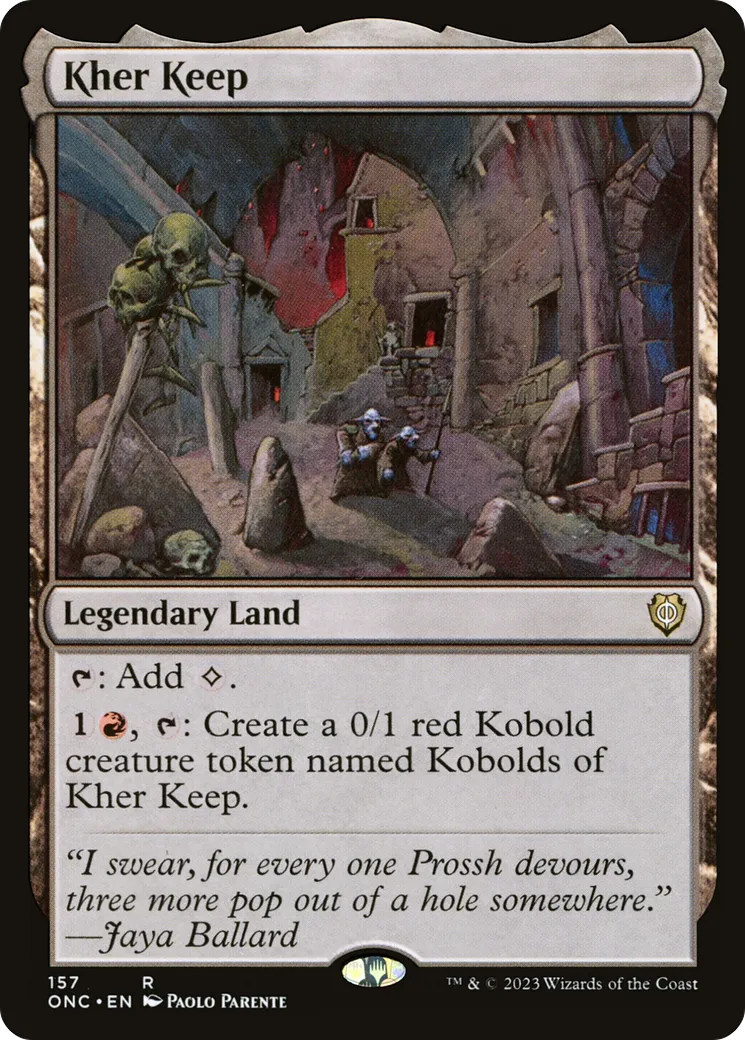 Kher Keep — Phyrexia: All Will Be One Commander — Magic: The Gathering