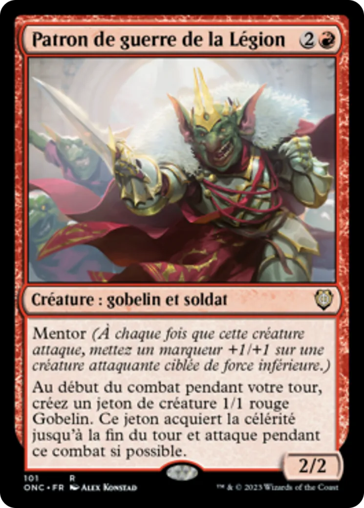 Patron de guerre de la Légion — Phyrexia: All Will Be One Commander — Magic: The Gathering