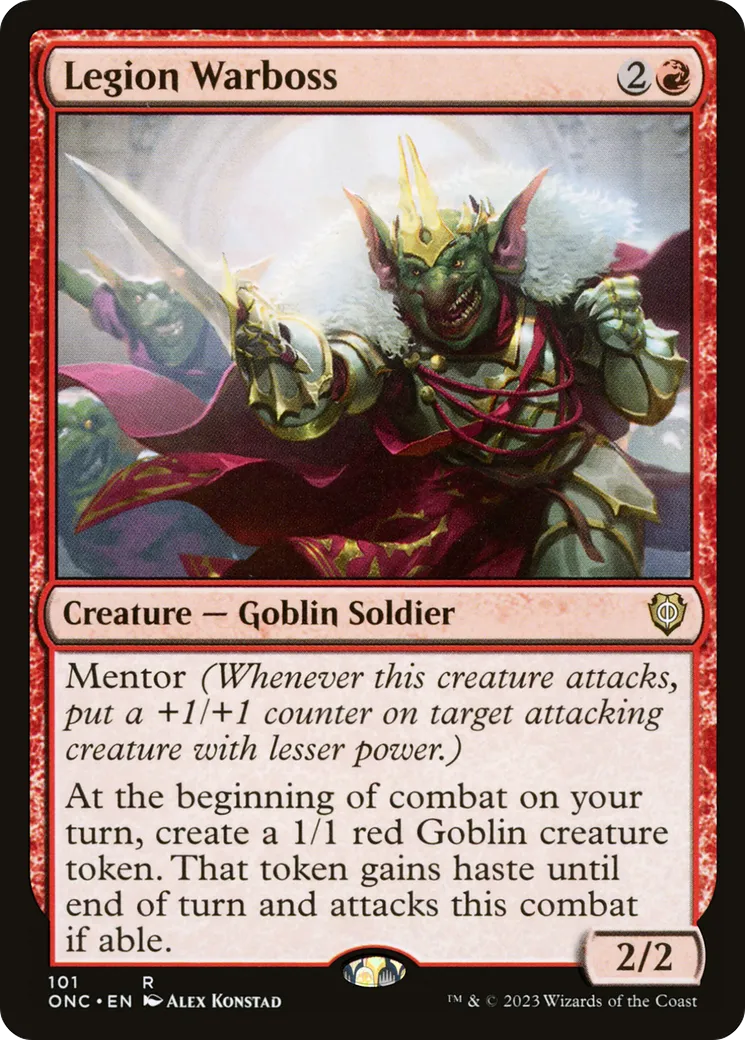 Legion Warboss — Phyrexia: All Will Be One Commander — Magic: The Gathering