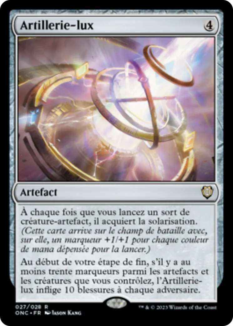 Artillerie-lux — Phyrexia: All Will Be One Commander — Magic: The Gathering