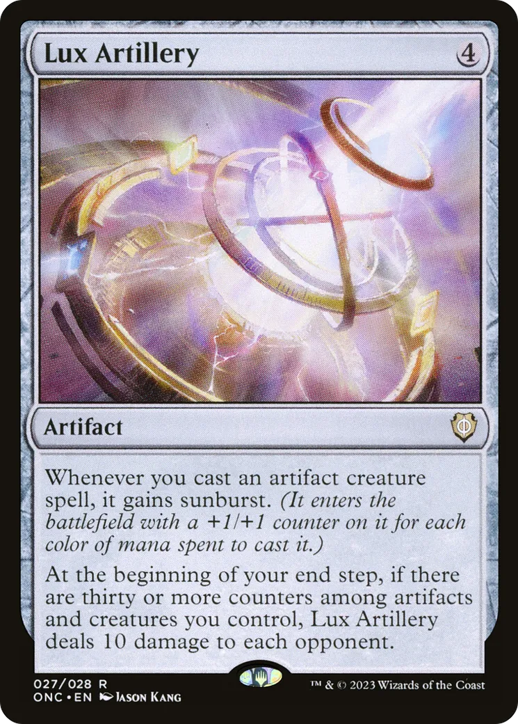 Artillerie-lux — Phyrexia: All Will Be One Commander — Magic: The Gathering