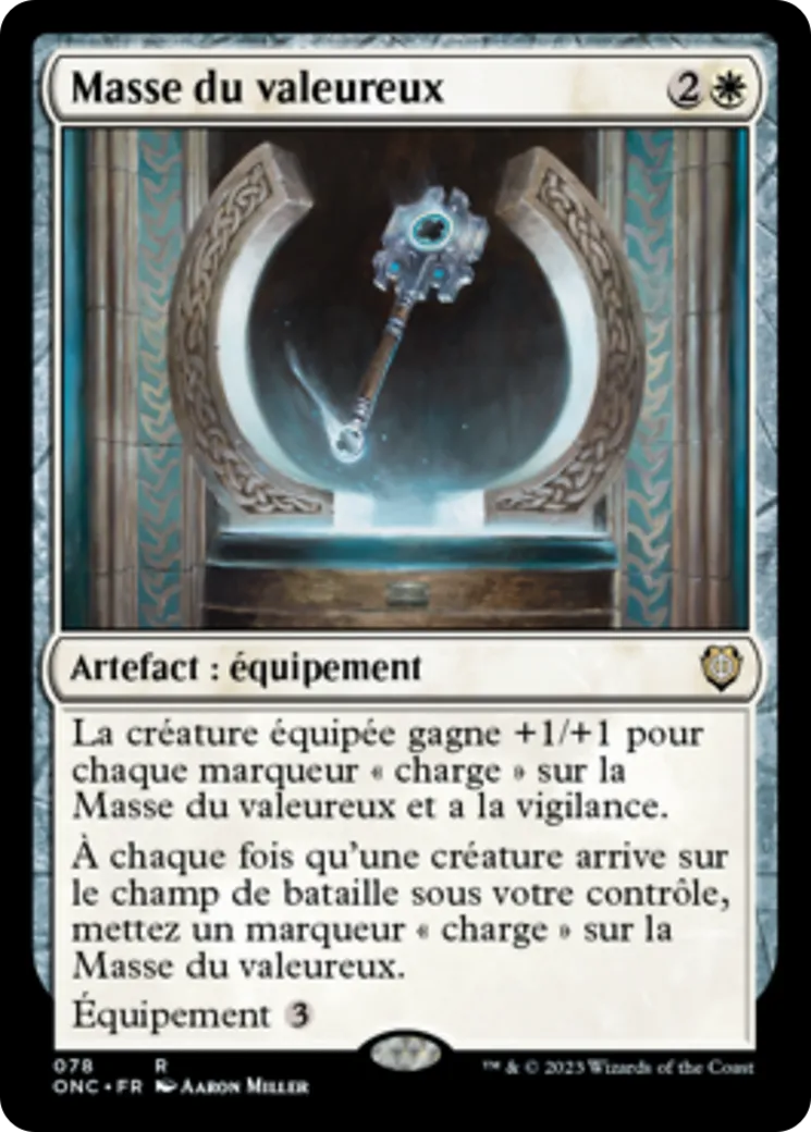 Masse du valeureux — Phyrexia: All Will Be One Commander — Magic: The Gathering