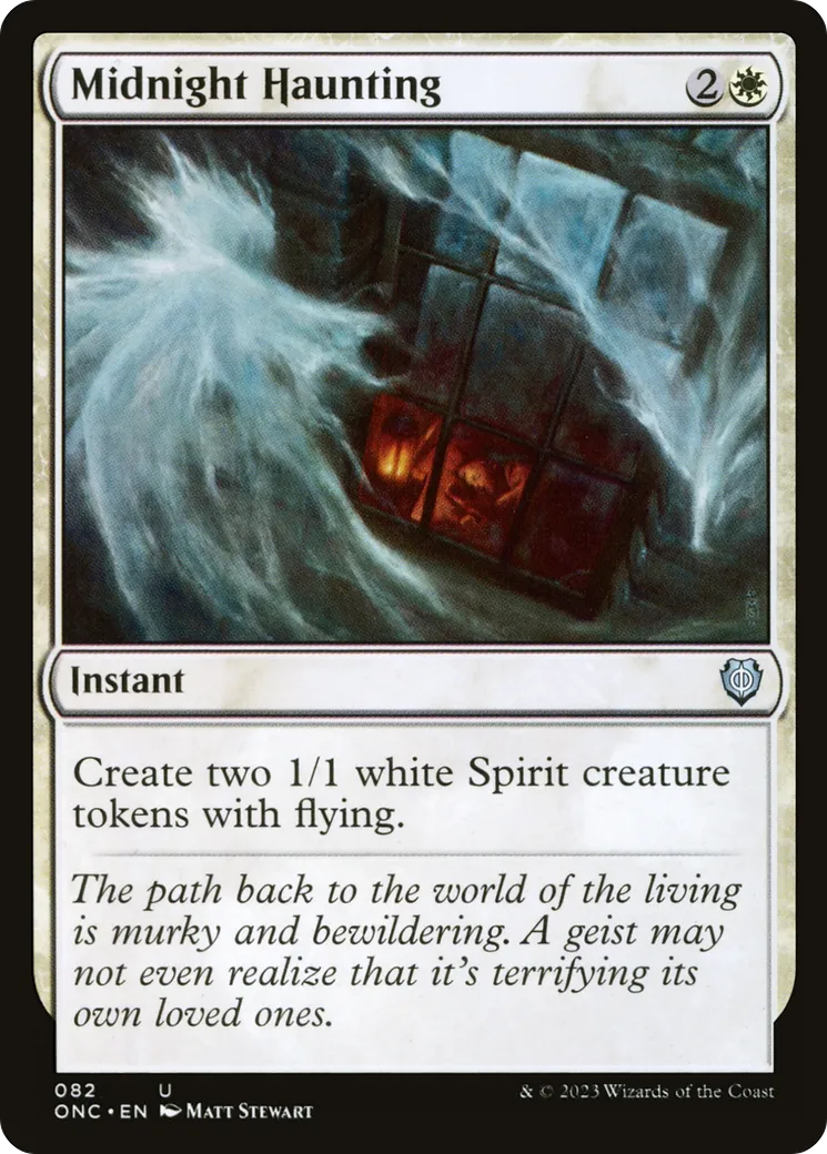 Hantise de minuit — Phyrexia: All Will Be One Commander — Magic: The Gathering