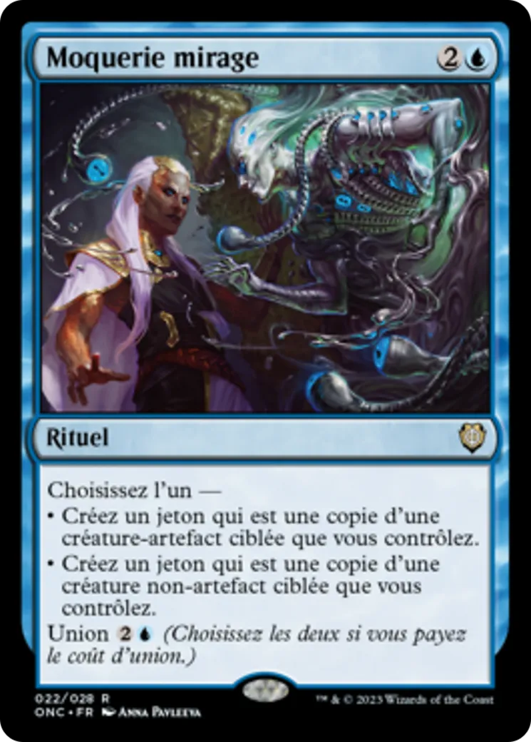 Moquerie mirage — Phyrexia: All Will Be One Commander — Magic: The Gathering