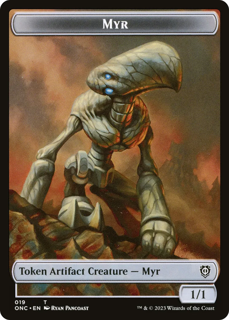Myr — Phyrexia: All Will Be One Commander — Magic: The Gathering