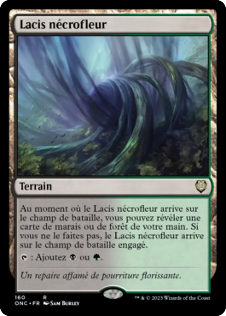 Lacis nécrofleur — Phyrexia: All Will Be One Commander — Magic: The Gathering