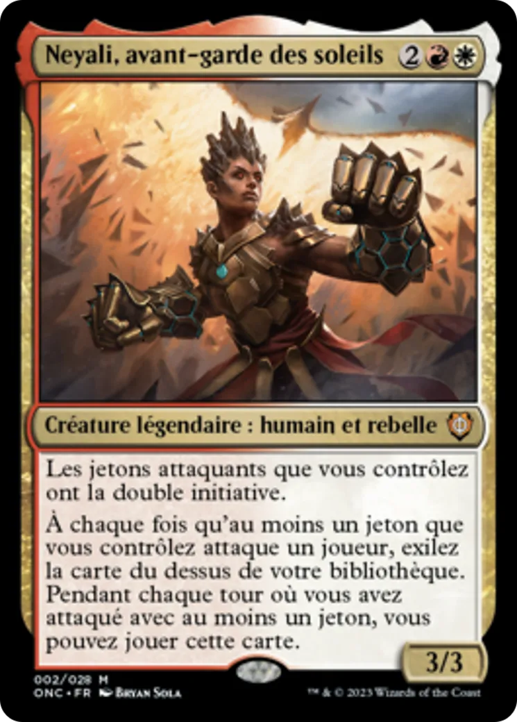 Neyali, avant-garde des soleils — Phyrexia: All Will Be One Commander — Magic: The Gathering