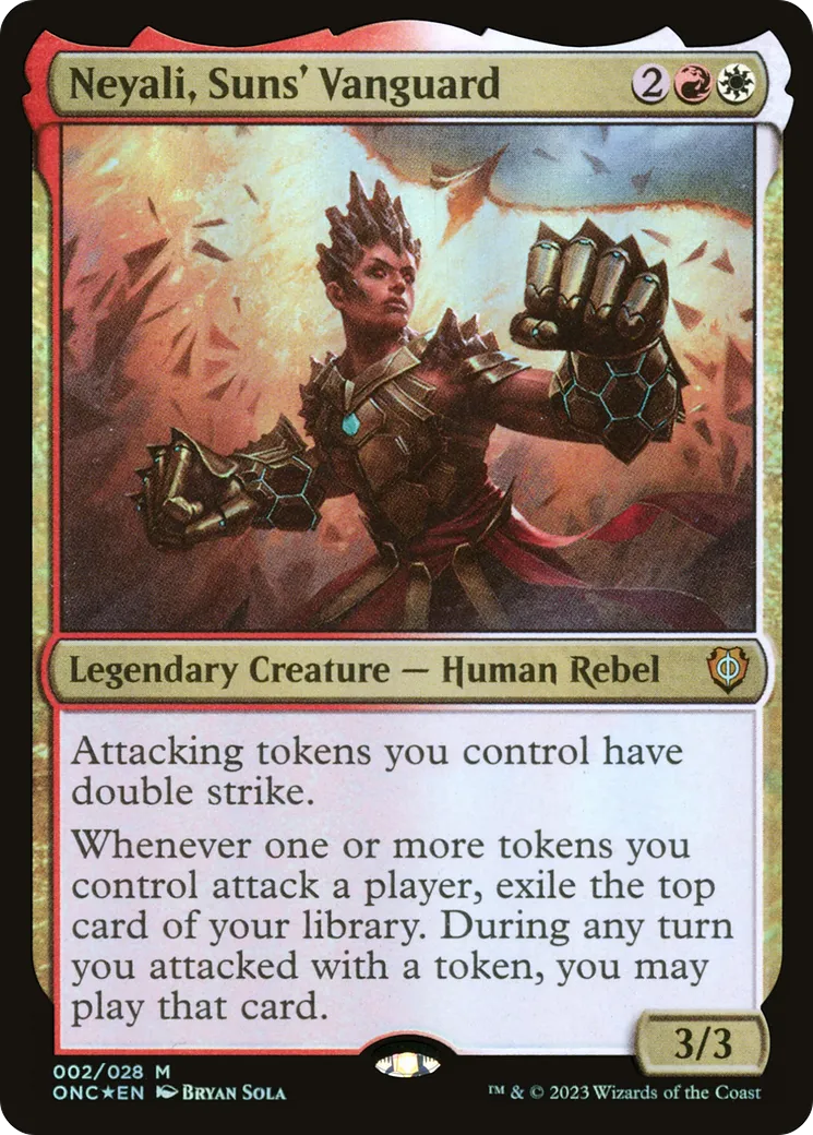 Neyali, avant-garde des soleils — Phyrexia: All Will Be One Commander — Magic: The Gathering