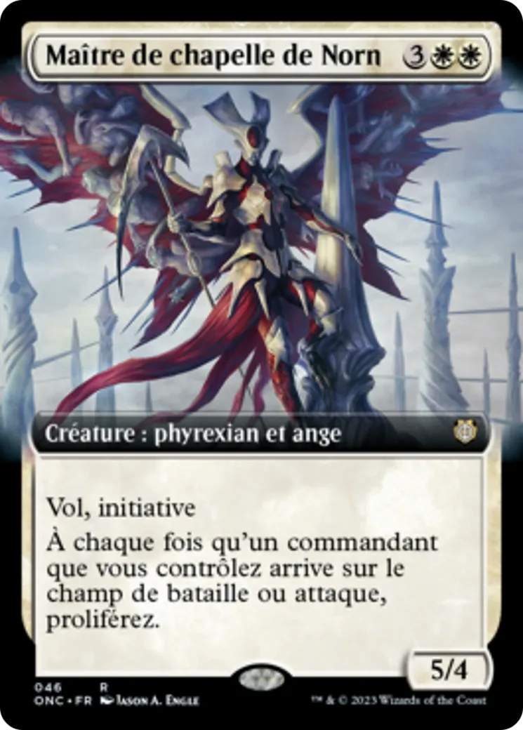 Maître de chapelle de Norn — Phyrexia: All Will Be One Commander — Magic: The Gathering