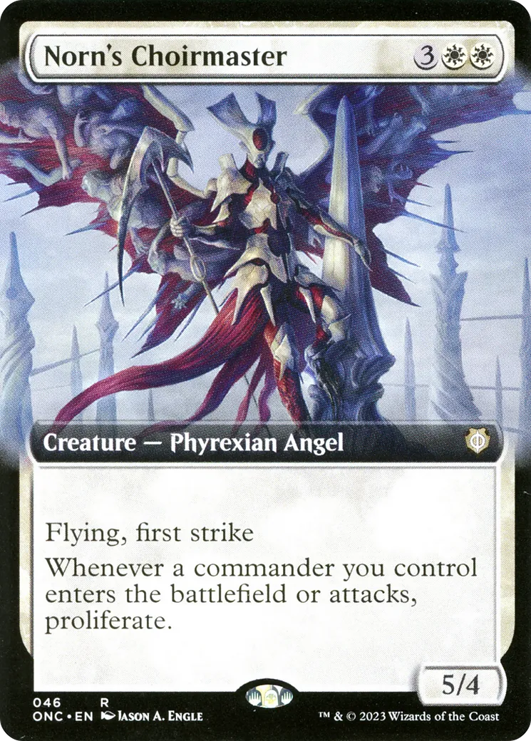 Norn's Choirmaster — Phyrexia: All Will Be One Commander — Magic: The Gathering