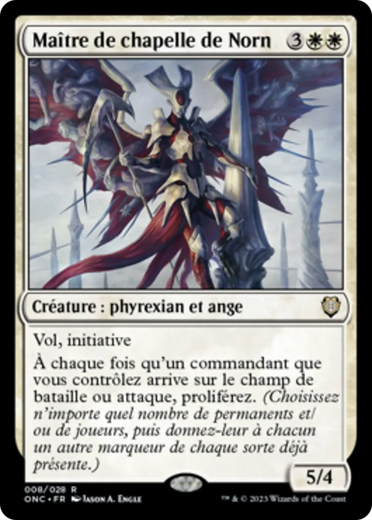 Maître de chapelle de Norn — Phyrexia: All Will Be One Commander — Magic: The Gathering