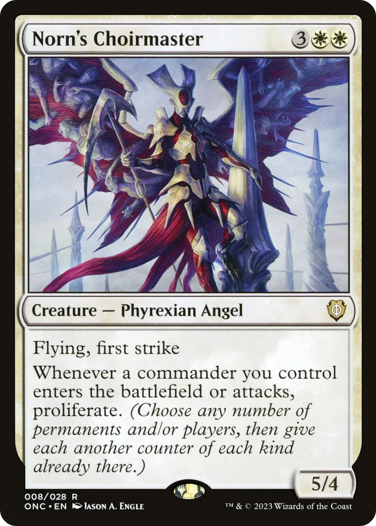 Maître de chapelle de Norn — Phyrexia: All Will Be One Commander — Magic: The Gathering