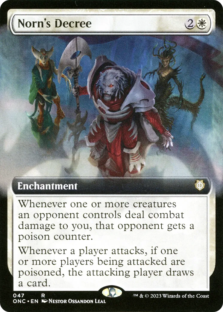 Norn's Decree — Phyrexia: All Will Be One Commander — Magic: The Gathering