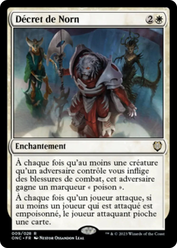 Décret de Norn — Phyrexia: All Will Be One Commander — Magic: The Gathering