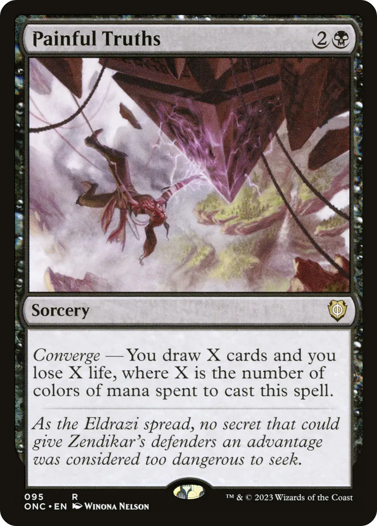 Painful Truths — Phyrexia: All Will Be One Commander — Magic: The Gathering