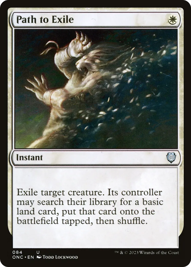 Path to Exile — Phyrexia: All Will Be One Commander — Magic: The Gathering