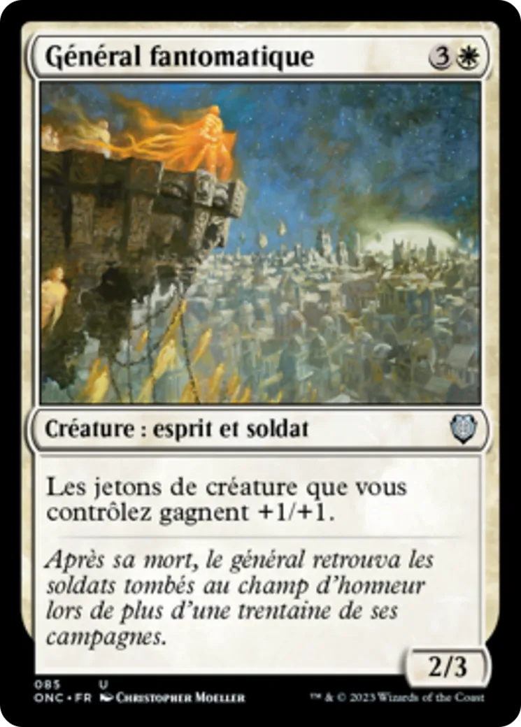 Général fantomatique — Phyrexia: All Will Be One Commander — Magic: The Gathering