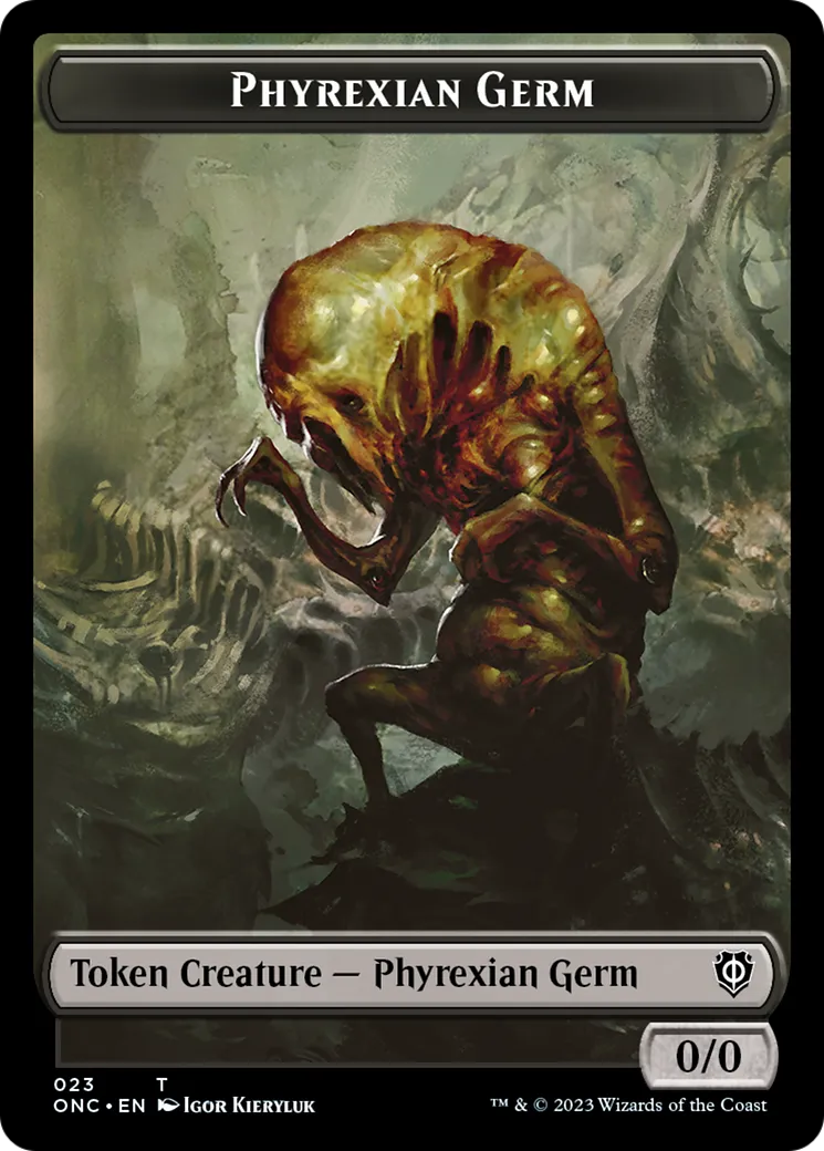 Phyrexian Germ — Phyrexia: All Will Be One Commander — Magic: The Gathering