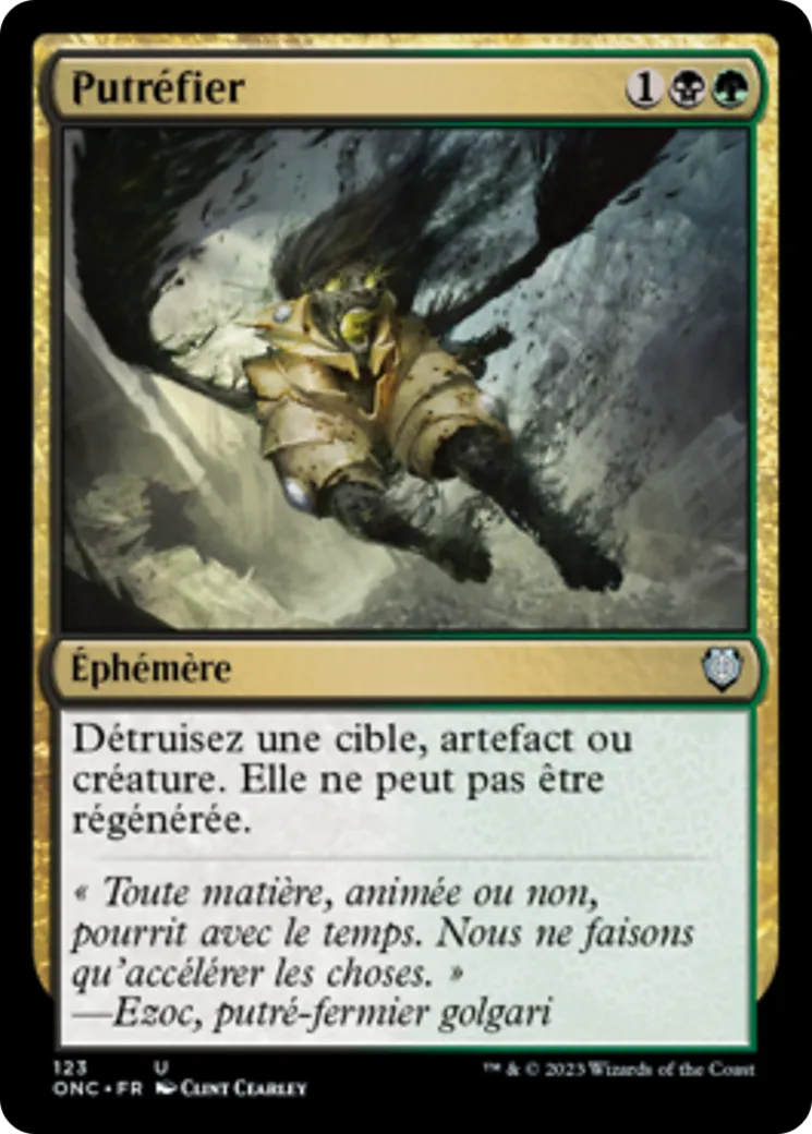 Putréfier — Phyrexia: All Will Be One Commander — Magic: The Gathering