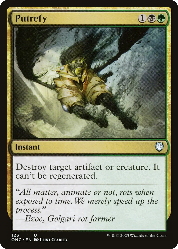 Putréfier — Phyrexia: All Will Be One Commander — Magic: The Gathering