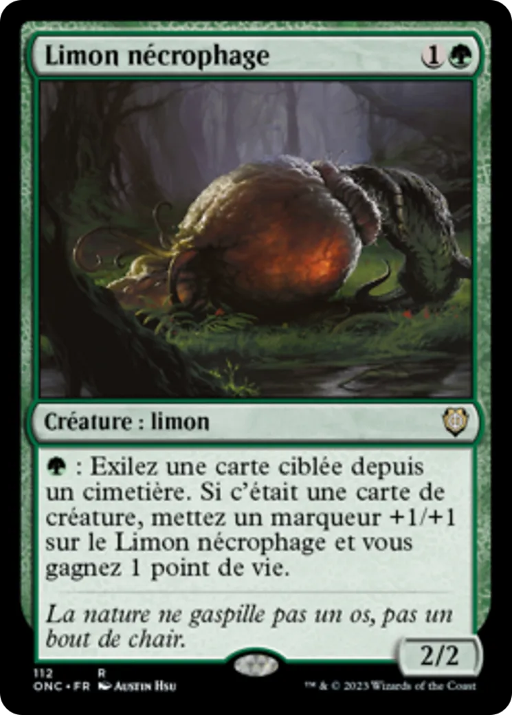 Limon nécrophage — Phyrexia: All Will Be One Commander — Magic: The Gathering