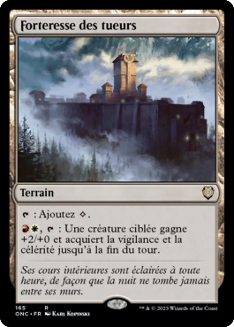 Forteresse des tueurs — Phyrexia: All Will Be One Commander — Magic: The Gathering