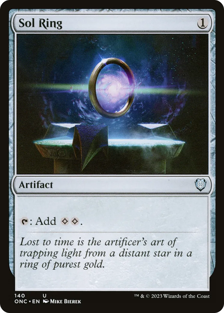 Sol Ring — Phyrexia: All Will Be One Commander — Magic: The Gathering